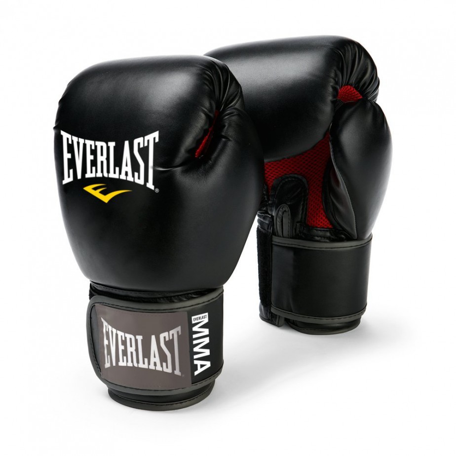 Everlast Evercool MMA Kickboxing Gloves Black