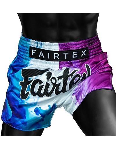 Fairtex Muay Thai Shorts - BS1950 White Tech House - Image 3