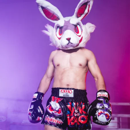 Yokkao Angry Rabbit Muay Thai Shorts - Image 2