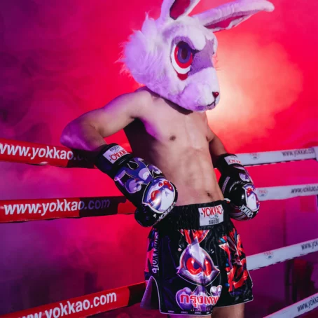Yokkao Angry Rabbit Muay Thai Shorts - Image 3