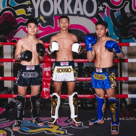 Yokkao Original Muay Thai Shorts Gold - Image 3