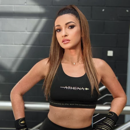 Thessalia Sports Bra v2.0 (Black) - Image 4