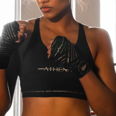 Thessalia Sports Bra v2.0 (Black) - Image 3