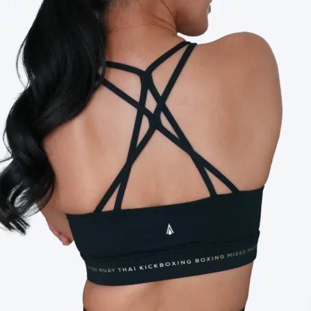 Thessalia Sports Bra v2.0 (Black) - Image 2