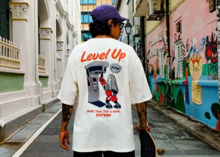 Outbox Level Up Oversized Tee