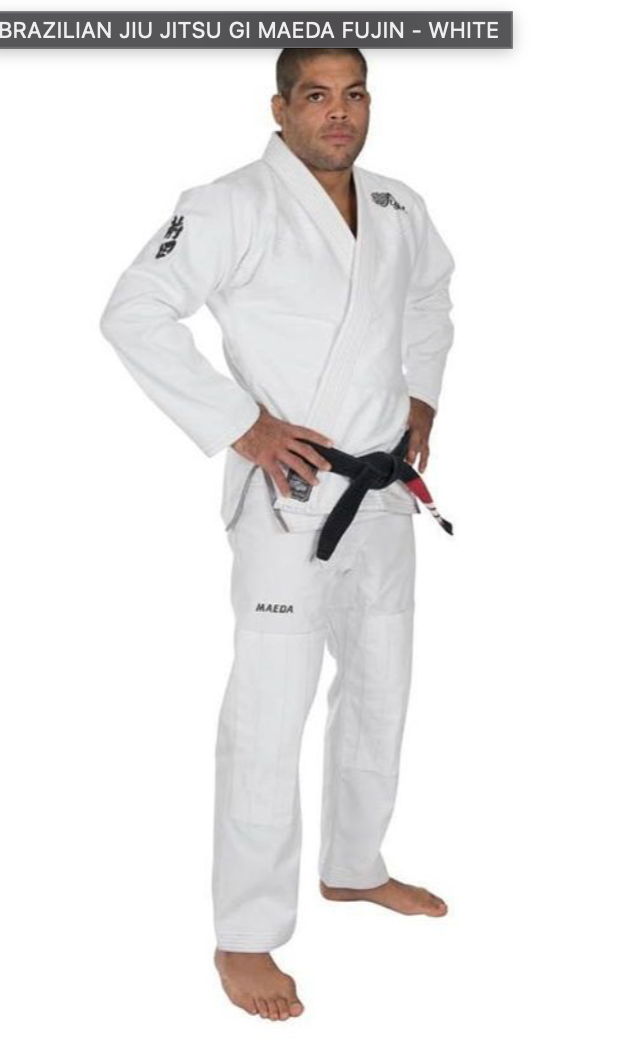 Maeda A1 BJJ Gi Fujin White - Image 4