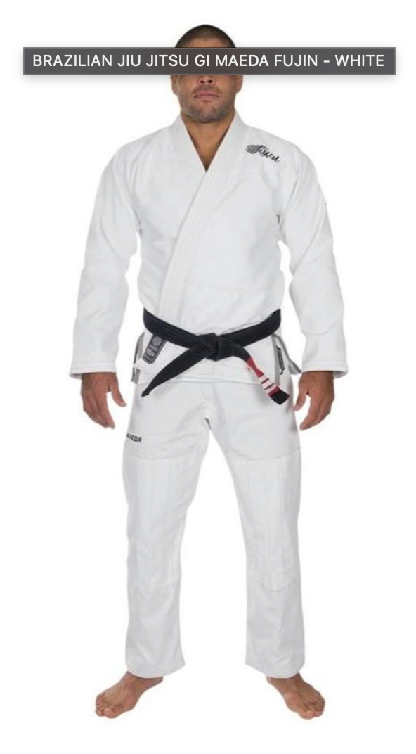 Maeda A1 BJJ Gi Fujin White - Image 2