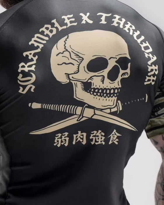Scramble x ThruDark Enshu MK1 Rashguard-Short sleeved - Image 4